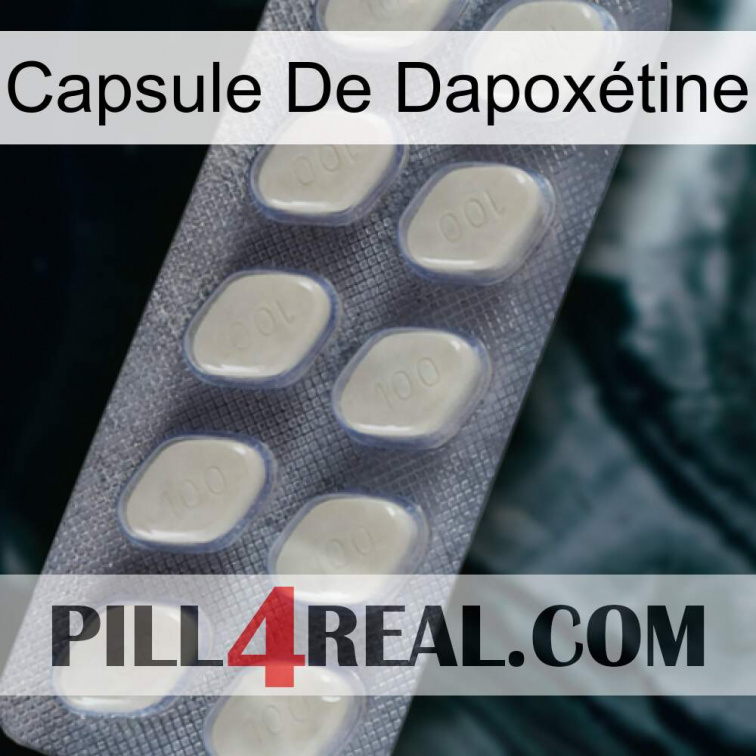 Capsule De Dapoxétine 08